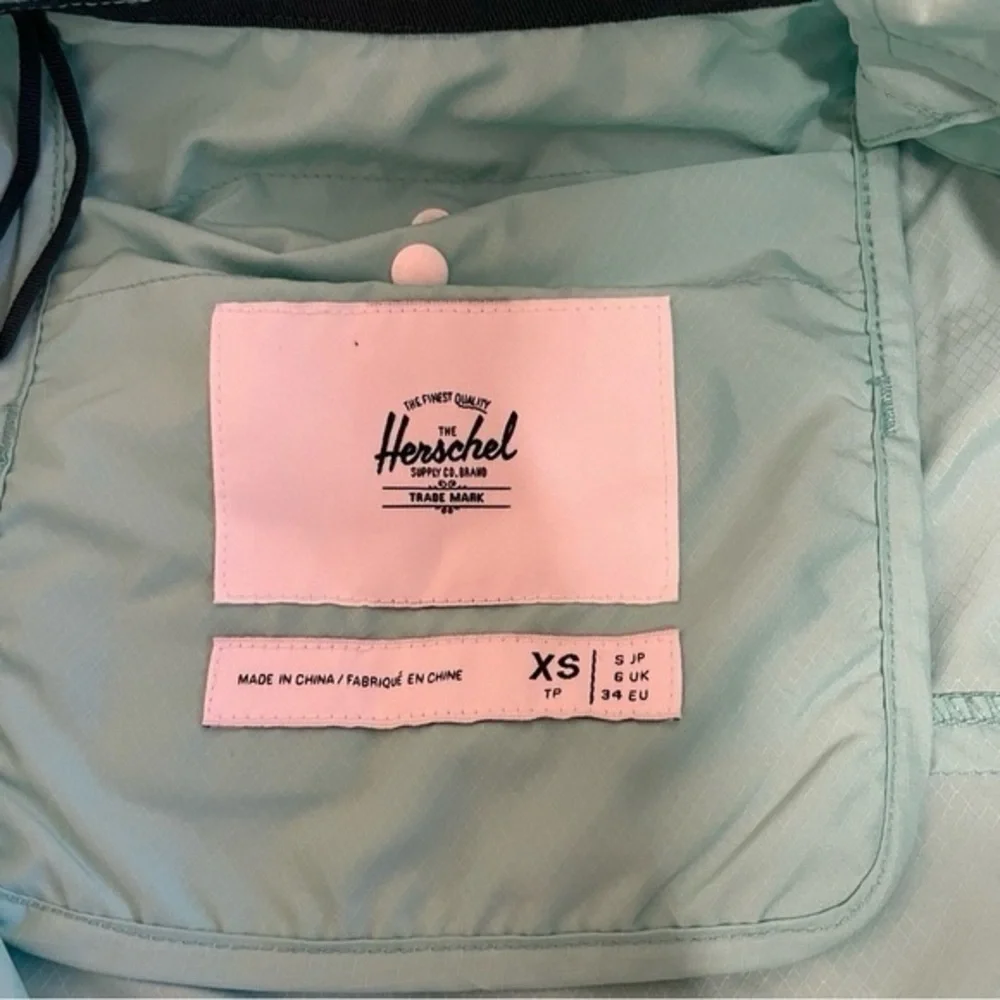 Herschel Voyage Wind Soft Shell Jacket Teal Size XS - Picture 8 of 10